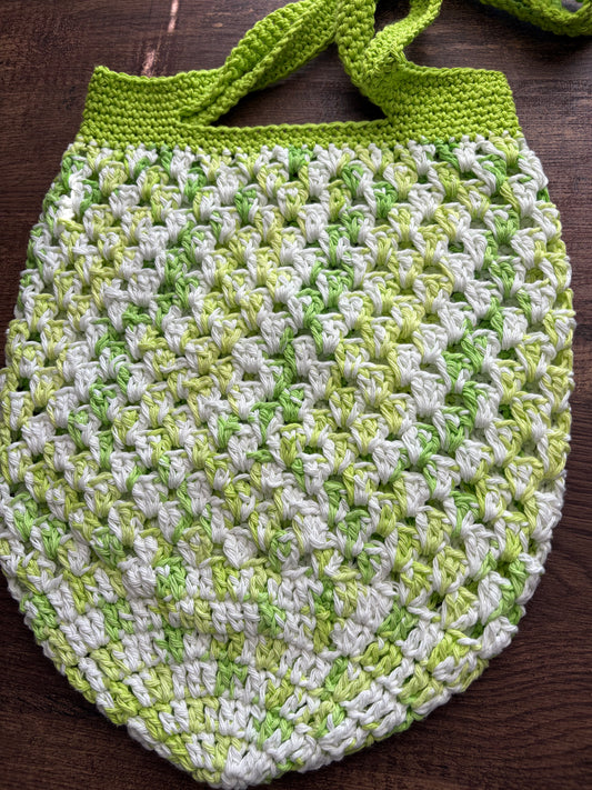 Pear Ombre MArket Bag