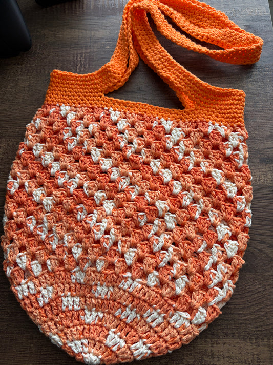 Creamsicle Ombre Market bag