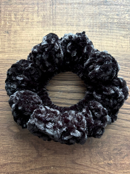 Blackbird Velvet Scrunchie