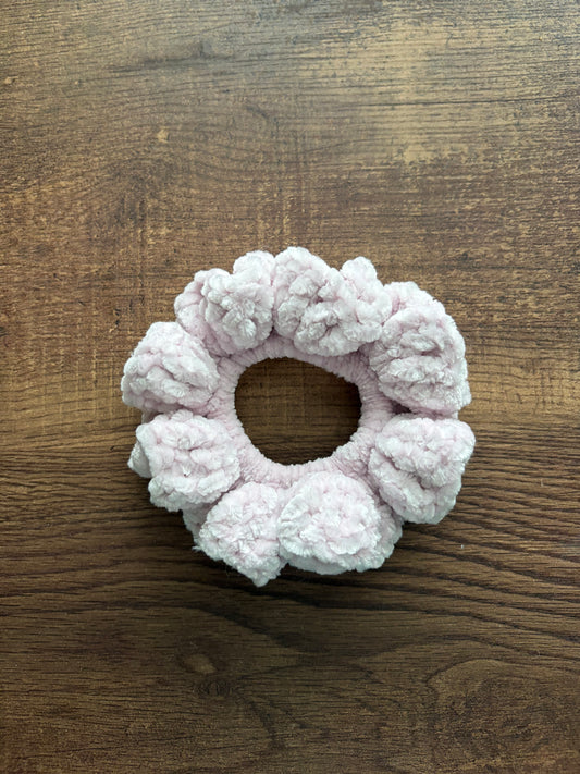 Lavender Fog Velvet Scrunchie