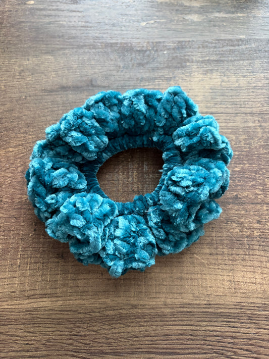 Velveteal Velvet Scrunchie