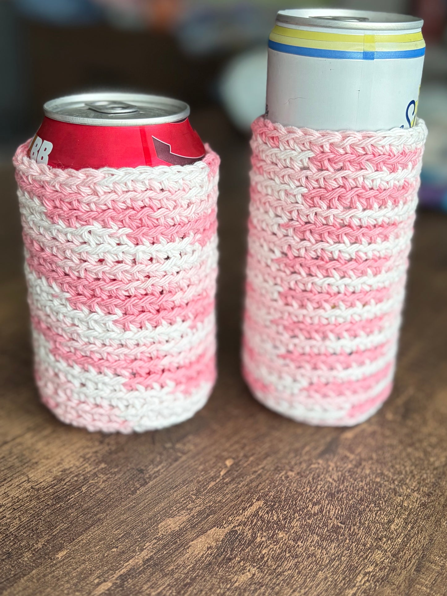 Seashell Ombre 12 oz Soda Can Koozie
