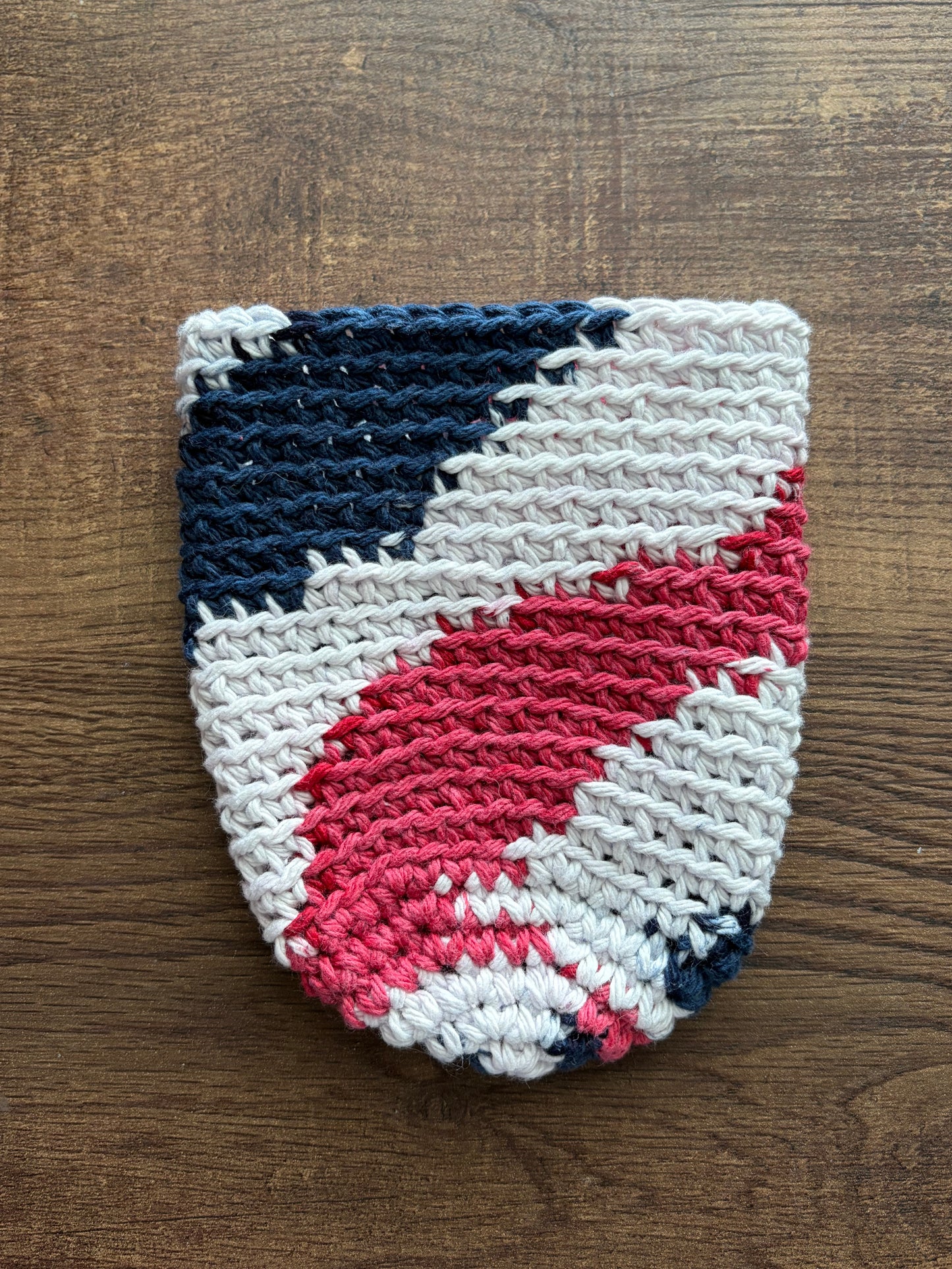 Patriot Ombre 12 oz can Koozie