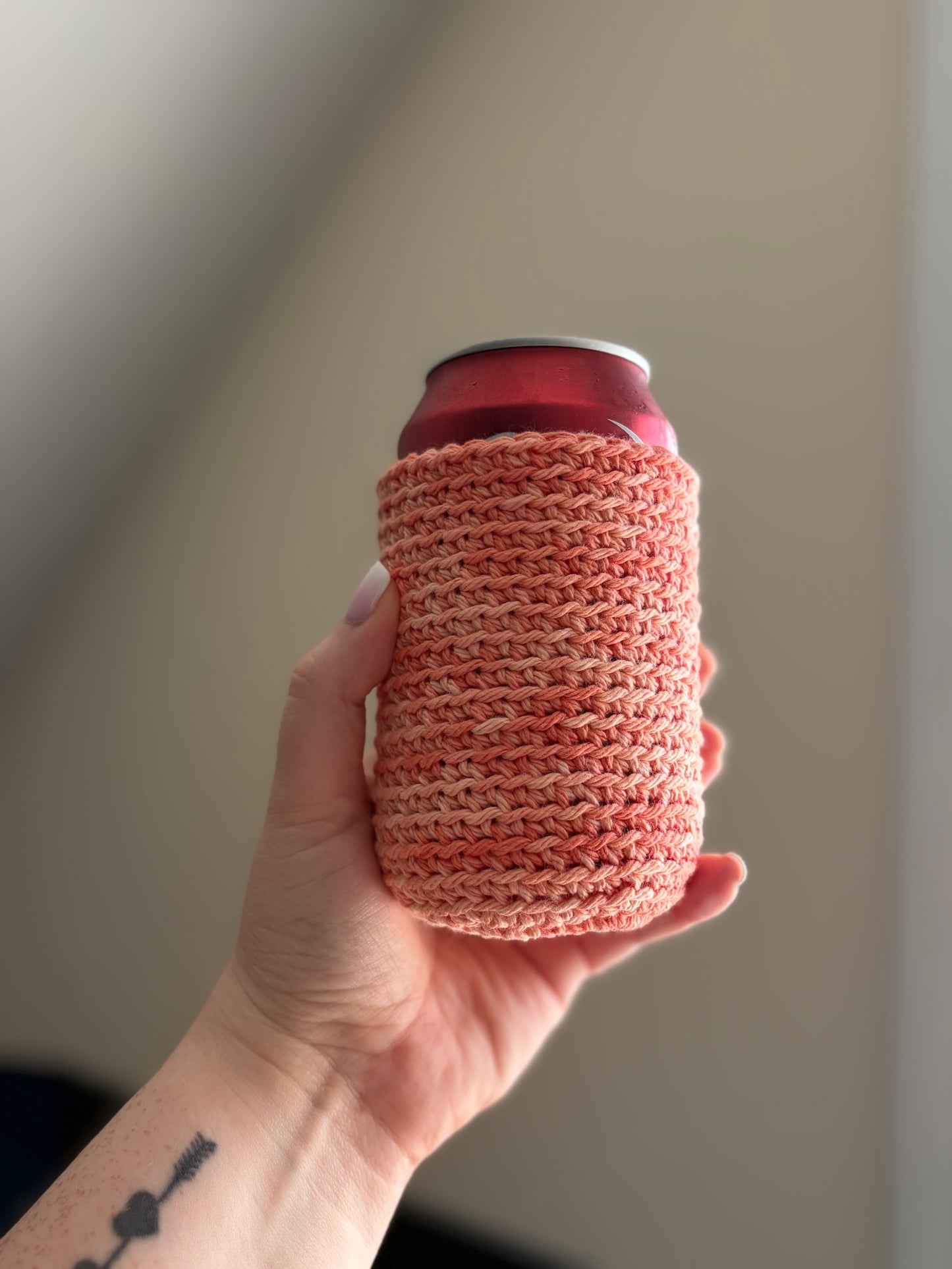 Mango 12 oz can Koozie
