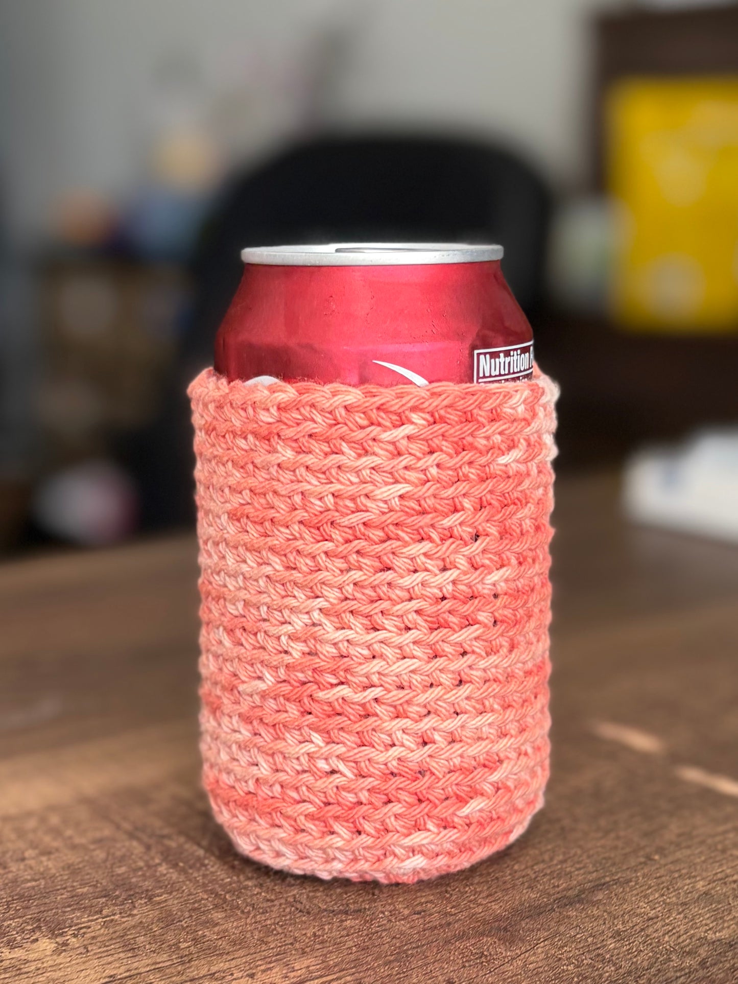 Mango 12 oz can Koozie