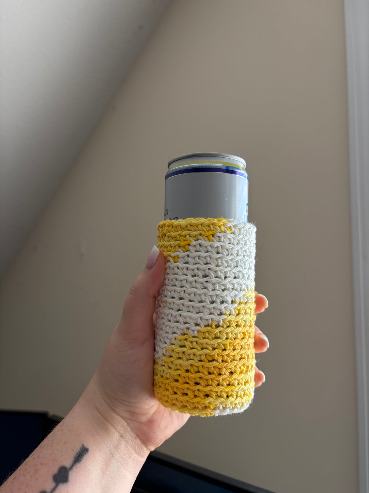 Sunny Day 12 oz can Koozie