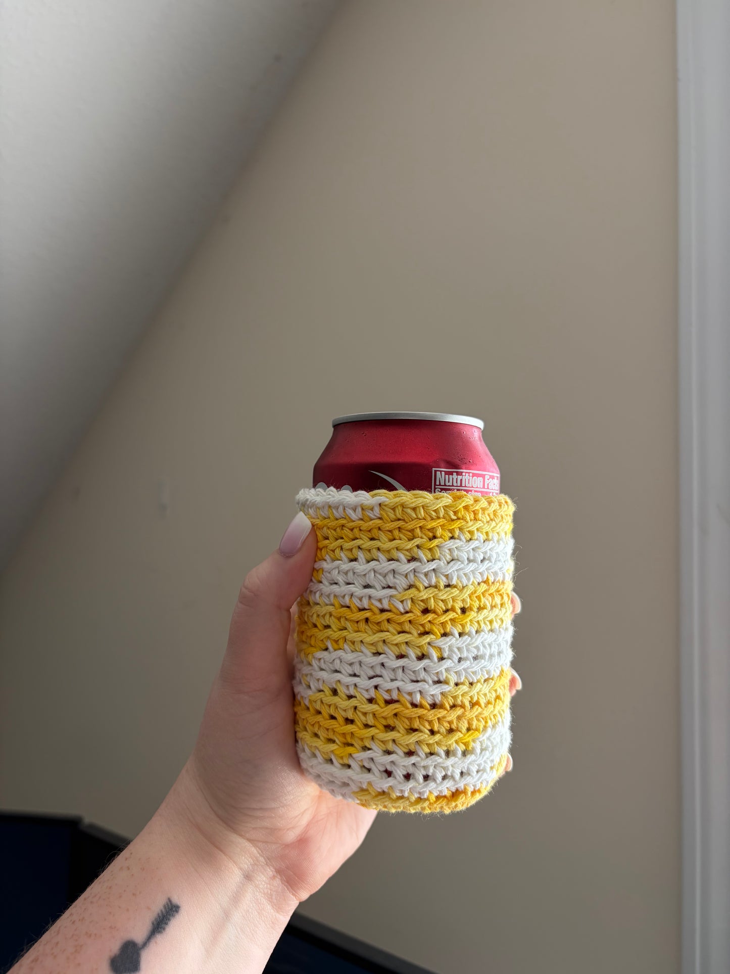 Sunny Day 12 oz can Koozie