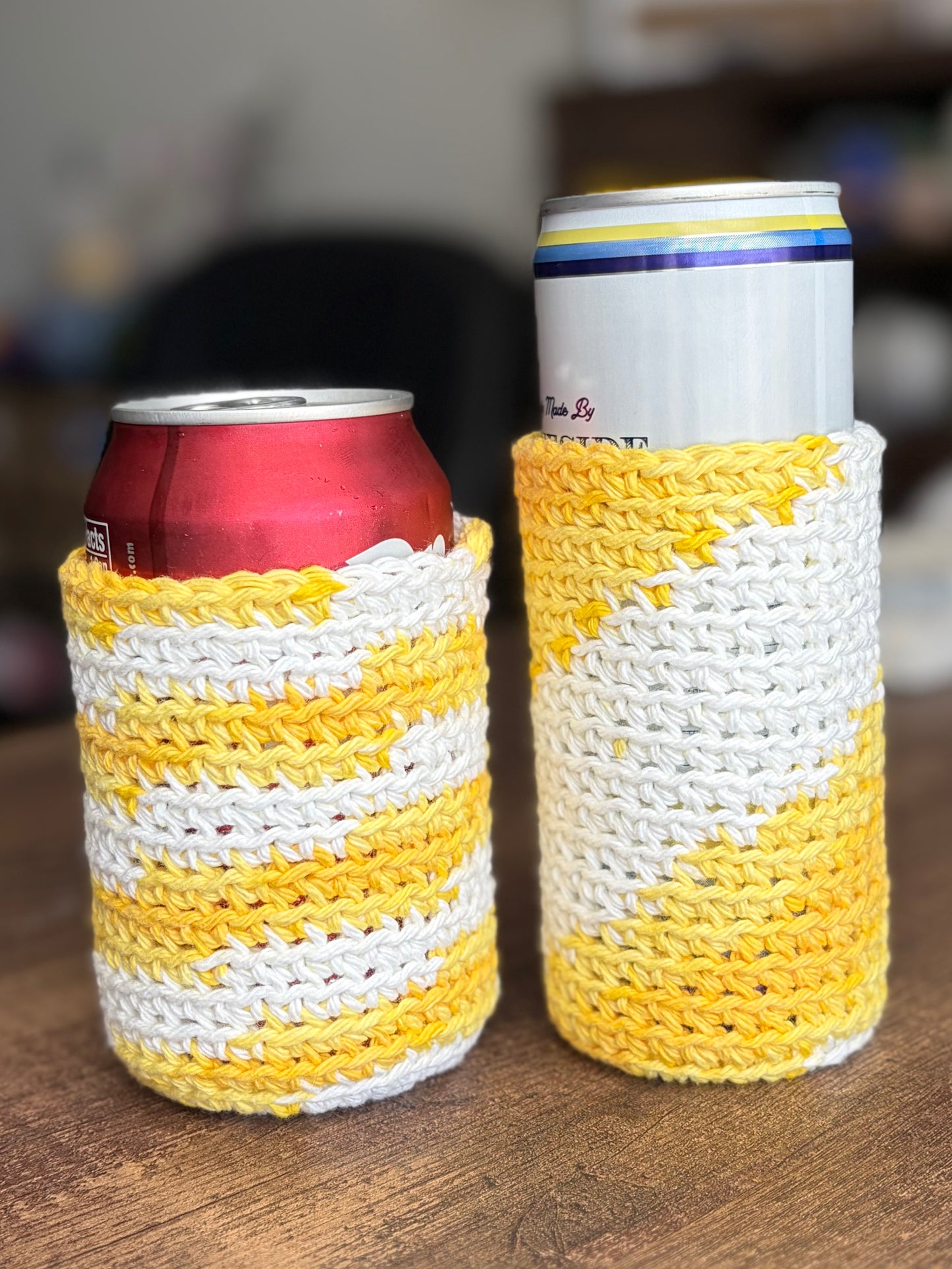 Sunny Day 12 oz can Koozie