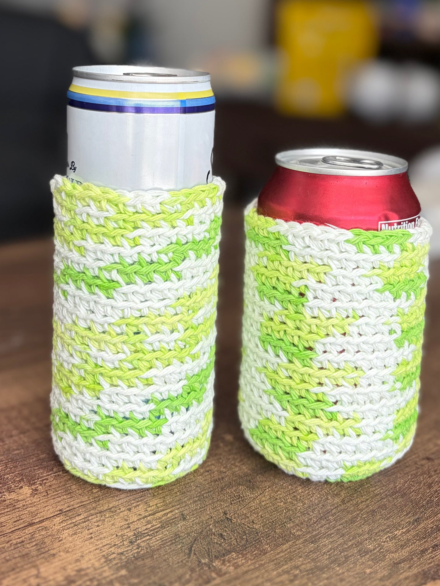 Pear Ombre 12 oz can Koozie