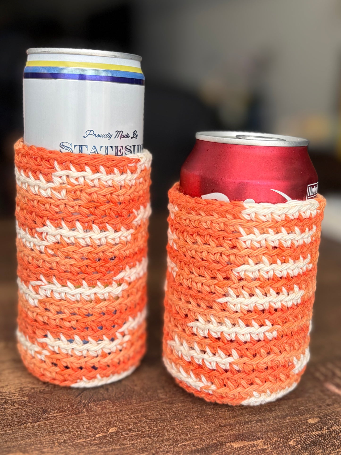 Creamsicle Ombre 12 oz can Koozie