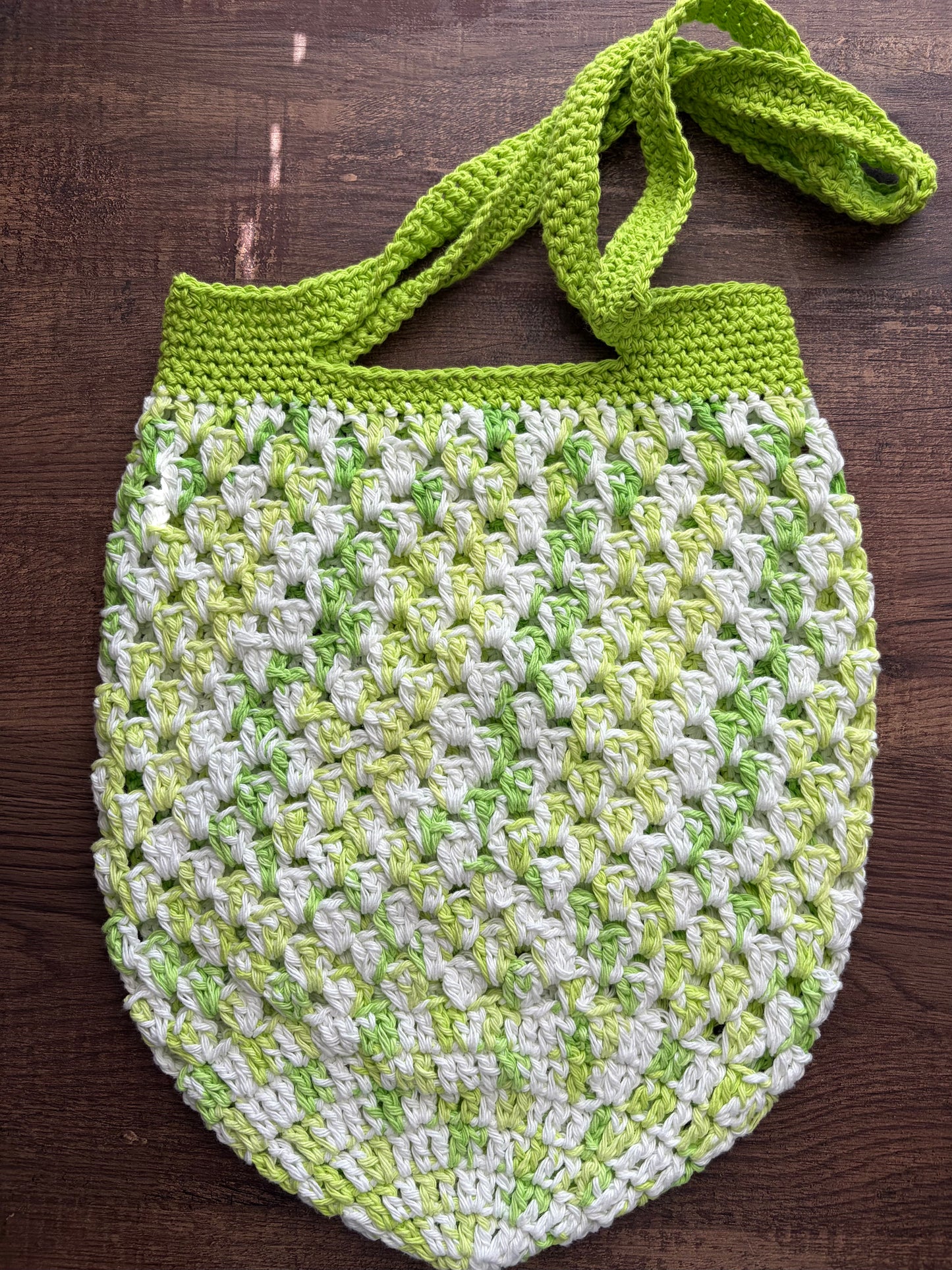 Pear Ombre MArket Bag